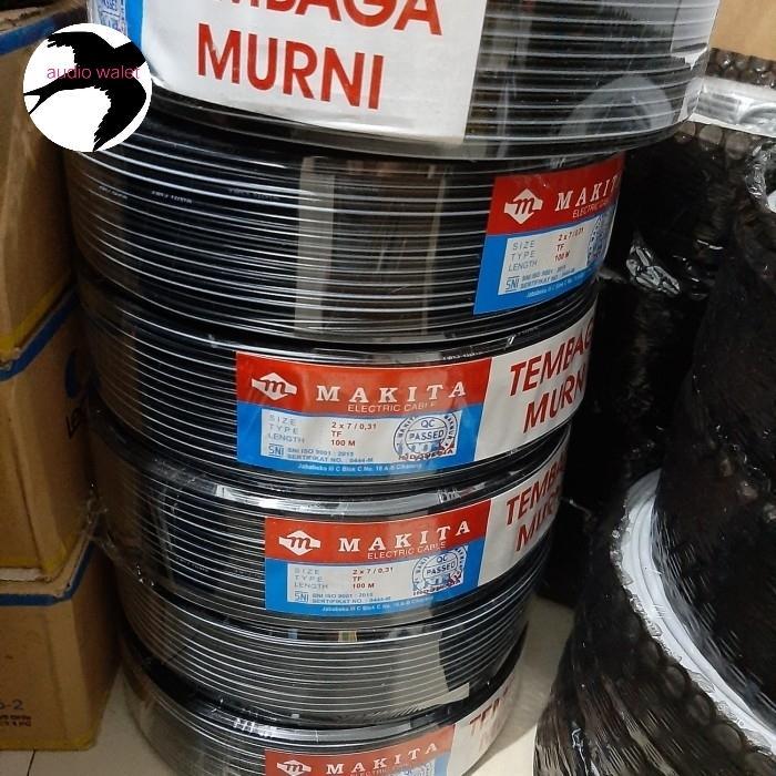 Kabel Makita Tembaga Murni Serabut 100Meter