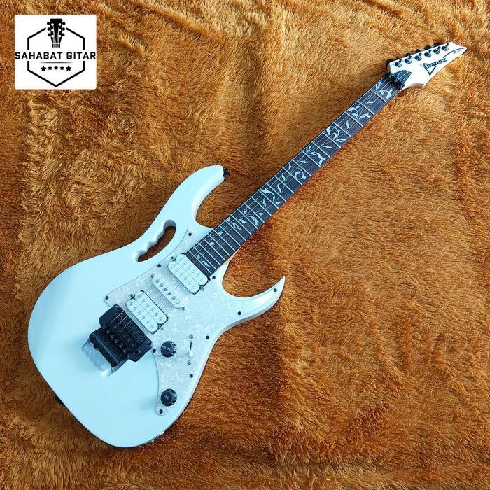 gitar elektrik listrik ibanez JEM flower custom HQ