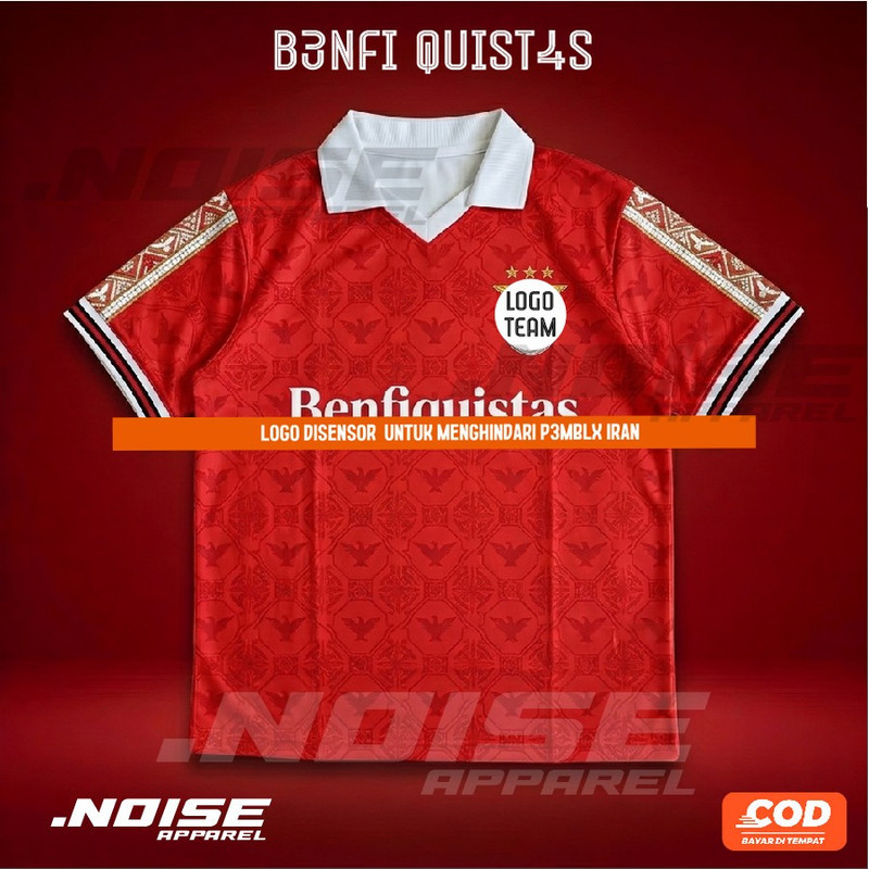 NOISE APPAREL  Jersey retro berkerah satuan full printing jersey classic  Custom baju olahraga mirip