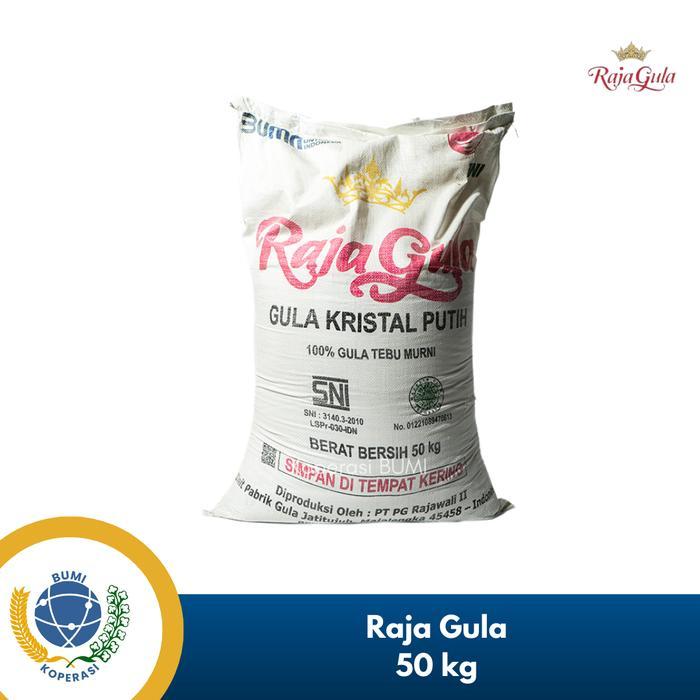 Gula Pasir raja gula 50 kg - 1 Karung