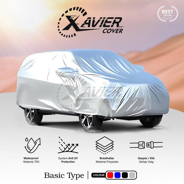 PROMO GOF FOIZ Body Cover Mobil Daihatsu Xenia / All New Xenia 2022 Sarung Penutup Mobil Hitam List