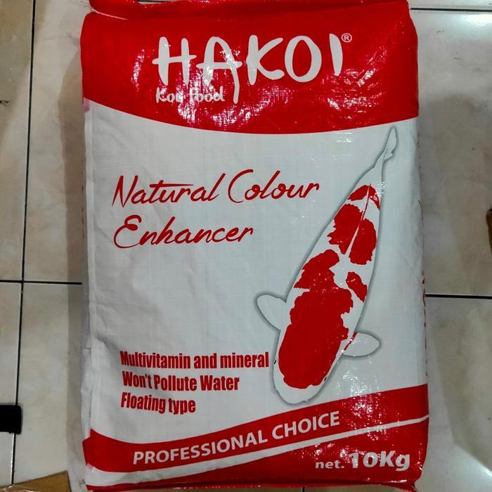 Koi Food HAKOI Kemasan 10kg (ukuran 5mm) / makanan/pakan ikan koi