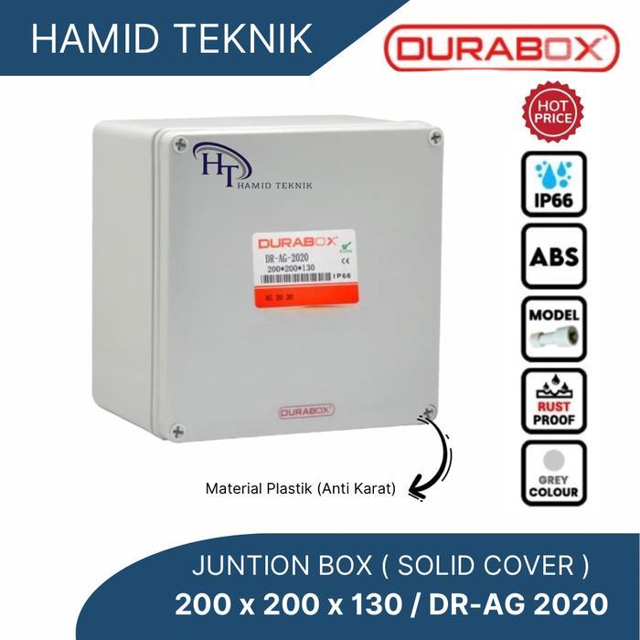 Box Panel Juntion Plastik Abs 200 X 200 X 130 - Durabox