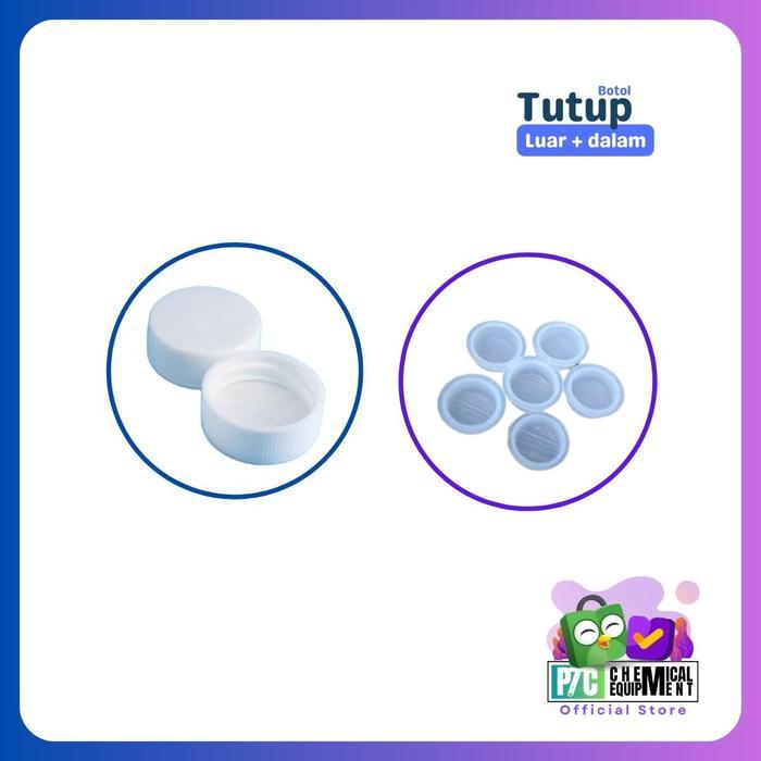 BOTOL KACA 100ML BOTOL KACA COKLAT 100ML TUTUP ULIR DENGAN SUMBAT