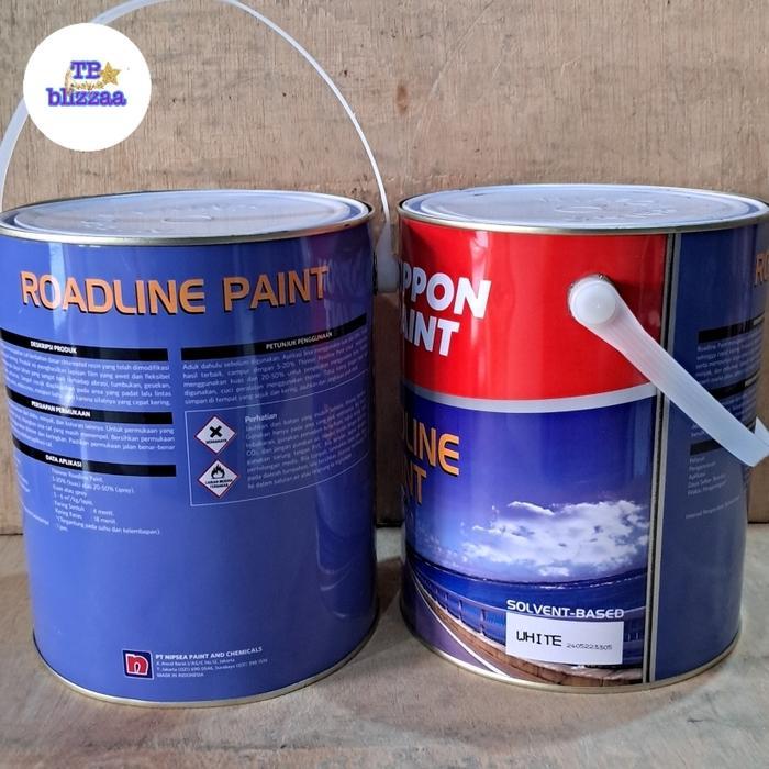 Roadline Paint 5Kg Nippon Paint Cat Roadline 5Kg Nippon Paint Cat Marka Jalan Cat Jalan Nippon Paint