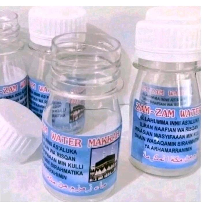 ID BOTOL AIR ZAM ZAM 30 ML 30 PCS KOSONG BOTOL AIR ZAM ZAM KOSONG BOTTLES WATER