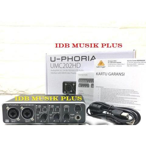 Soundcard BEHRINGER UMC202HD / UMC 202HD / UMC 202 HD ORIGINAL