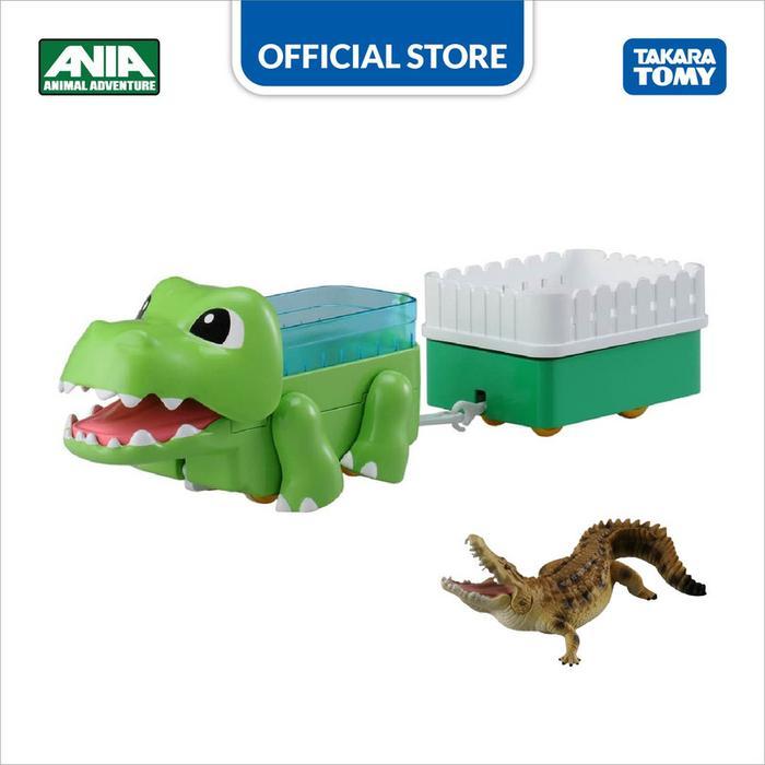 KHUSUS GOSEND Ania Animal Train Crocodile