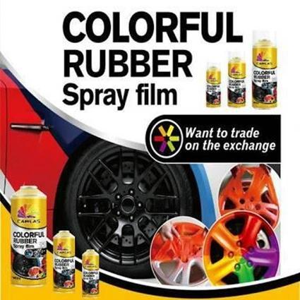 Carlas Rubber Paint Spray Karet Cat Velg Mobil Motor cek SK