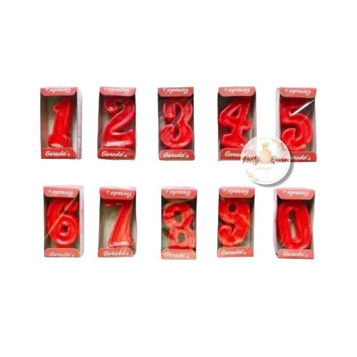 Lilin Angka Ulang Tahun / Lilin Ulang Tahun Angka Taruna / Gloria