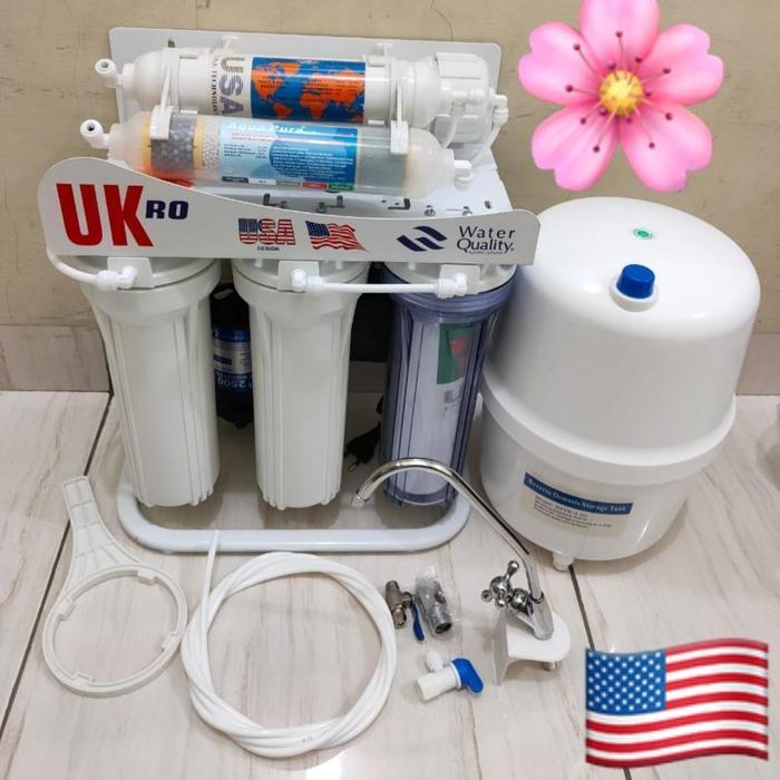 Reverse Osmosis merek UK standing / RO merek UK 6 step