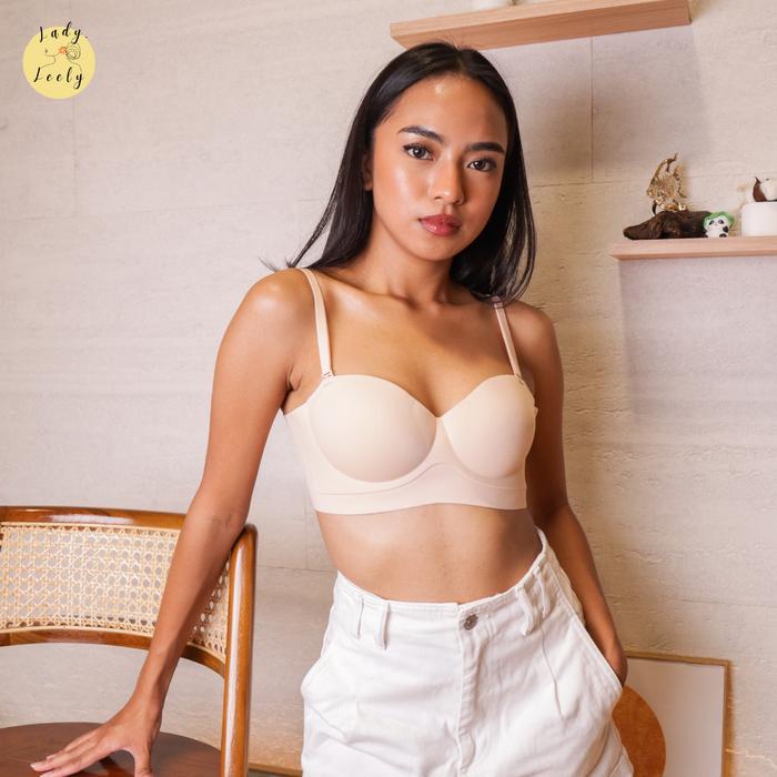 [TULIP] BACKLESS BRA STYLING BRA BRA SEAMLESS BH SEAMLESS BH BACKLESS BUSA TEBAL NYAMAN Siap Kirim