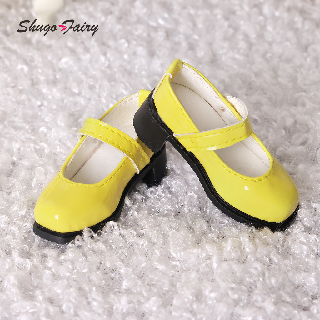 Ball jointed Doll Shoes 1/4 MSD Classic Patent Leather Pumps Multi Colors Ball Jointed Doll