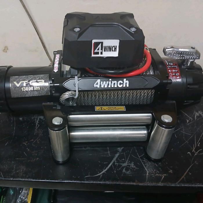 winch 4winch 13000lbs kapasitas 6ton baja sling