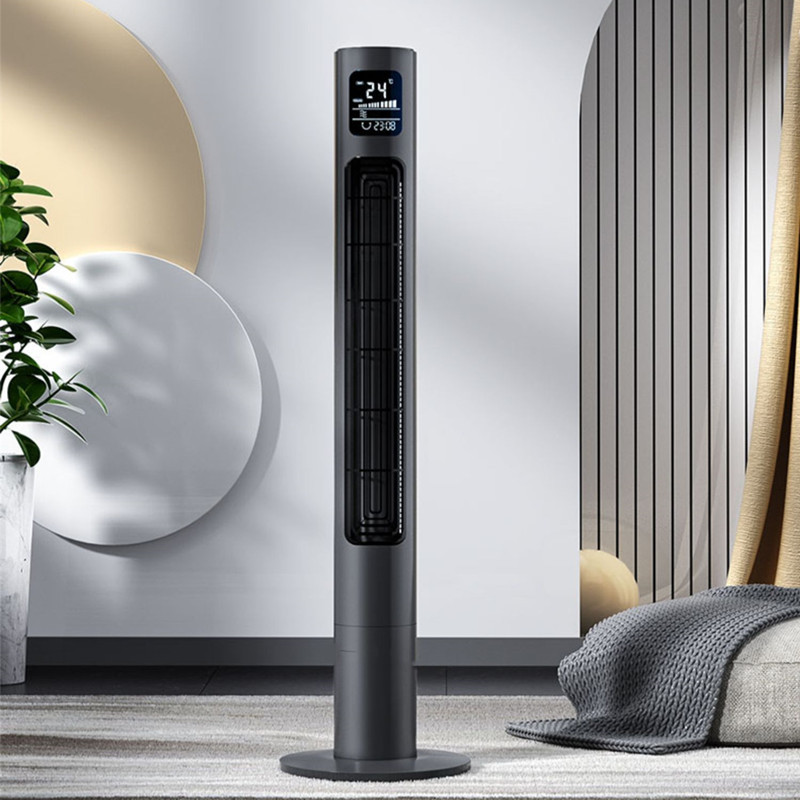 . Standing Tower Fans Silent Bladeless Floor Air Conditioner Vertical -