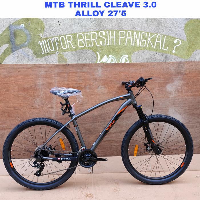 Sepeda mtb Thrill Cleave 3.0 alloy 27'5inch 21Sp