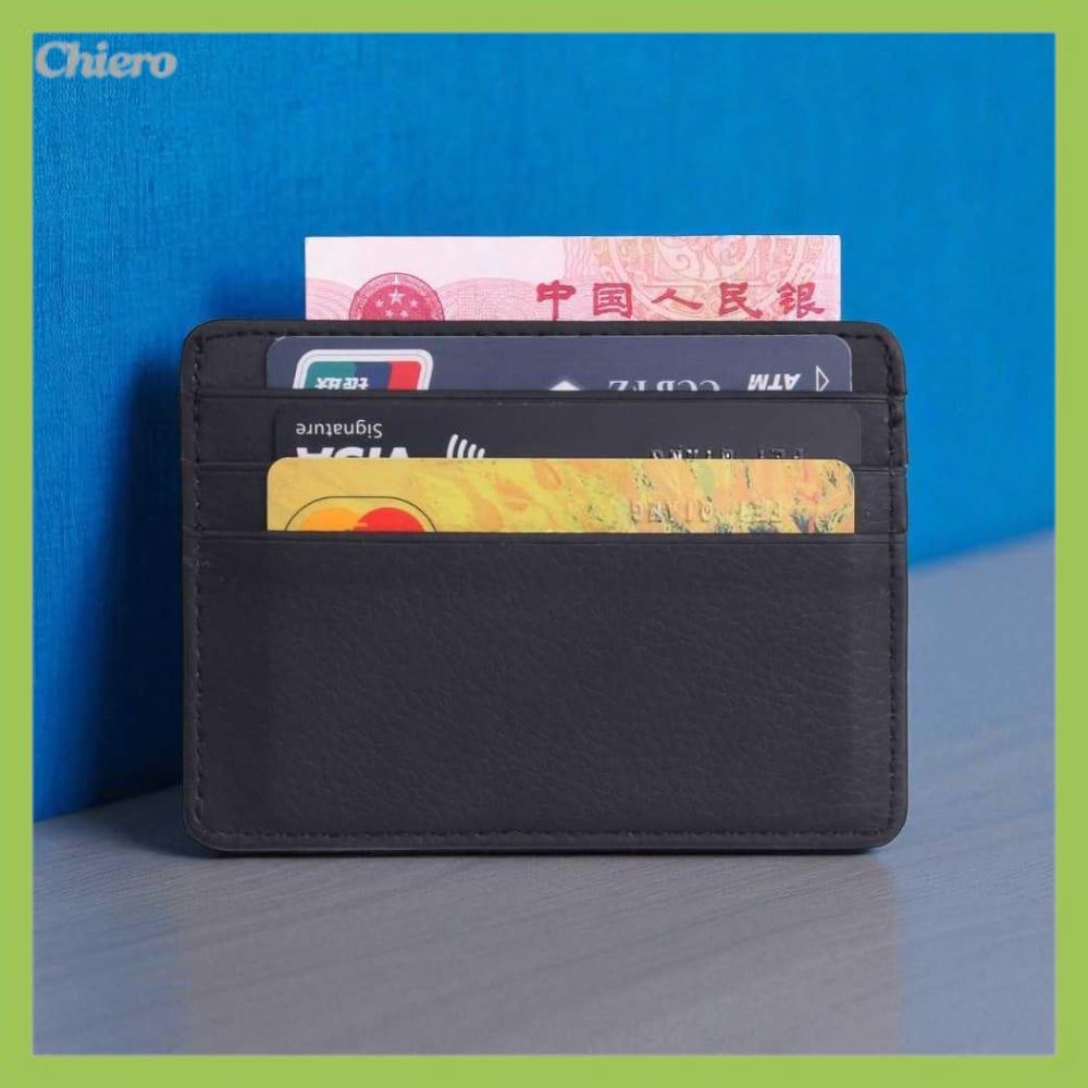 Dompet Mini | Dompet Kartu Bahan Kulit ID Card Holder Slim Design - 1003