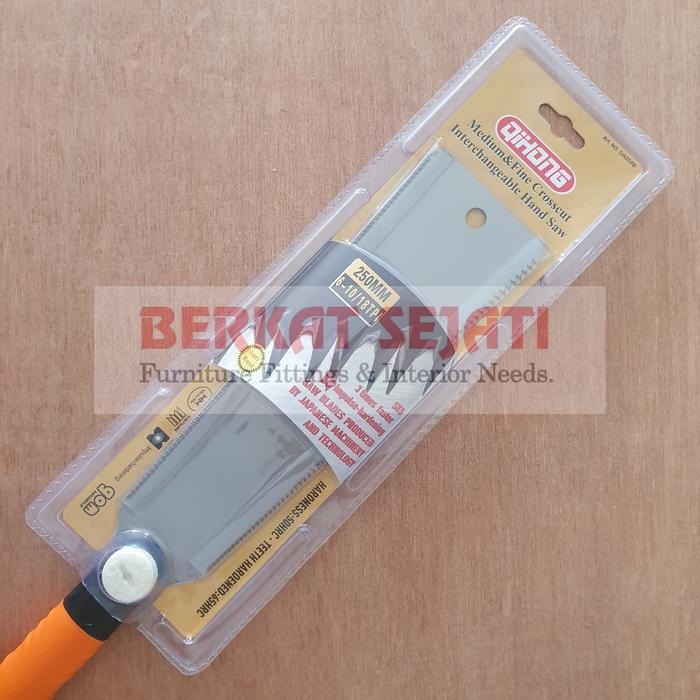 Gergaji Jepang RYOBA 250 Double Edge Rip Cut Cross Cut Life Saw Ryoba