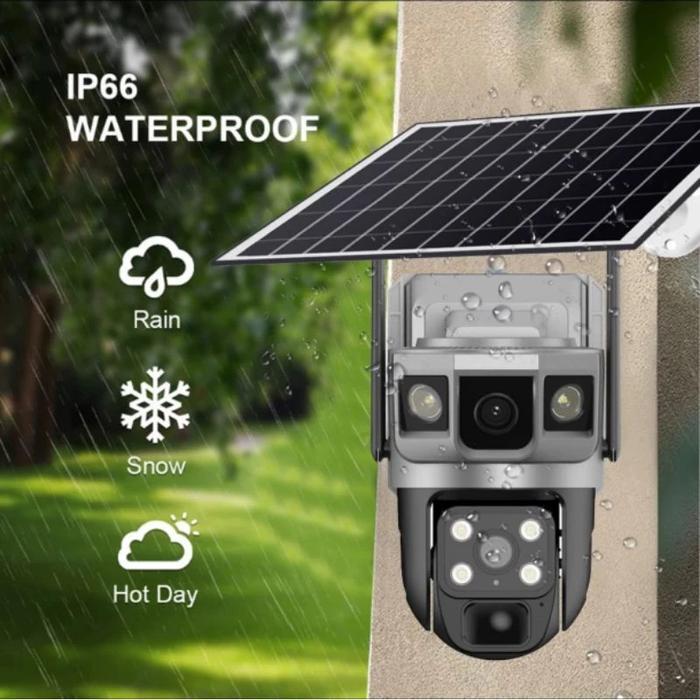 Cctv Gsm 4G Solar Cell Kamera Cctv Solar Panel Surya Terbaru 