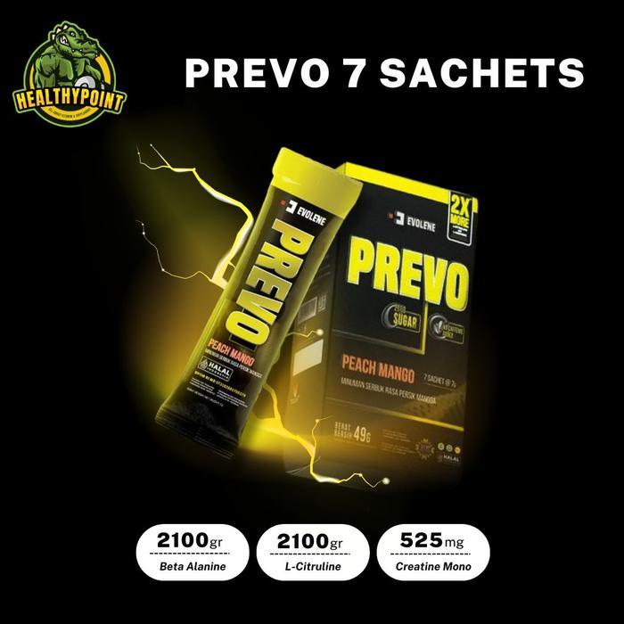 Ready Evolene Prevo 7 Sachet 35 Gram Pre Workout