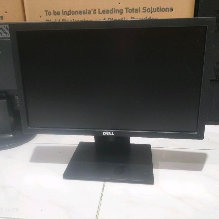 Ready Lcd Monitor 19 Inch Buat Pc/Cctv Merk Dell Lenovo Hp Gambar Jernih.