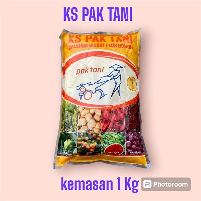 Ada Stok PUPUK KS PAK TANI KEMASAN 1 KG KALSIUM NITRAT PLUS BORON