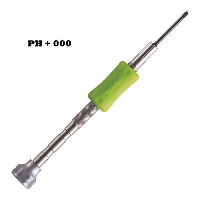 Obeng Plus Kecil Td51 Ph 000 / Ph000 Vessel Made In Japan