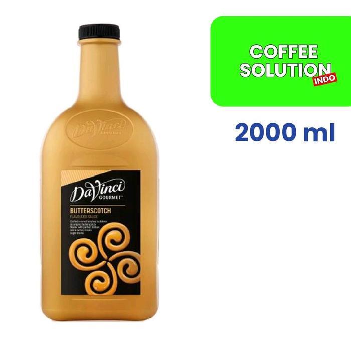TERMURAH DAVINCI Butterscotch Sauce 2L