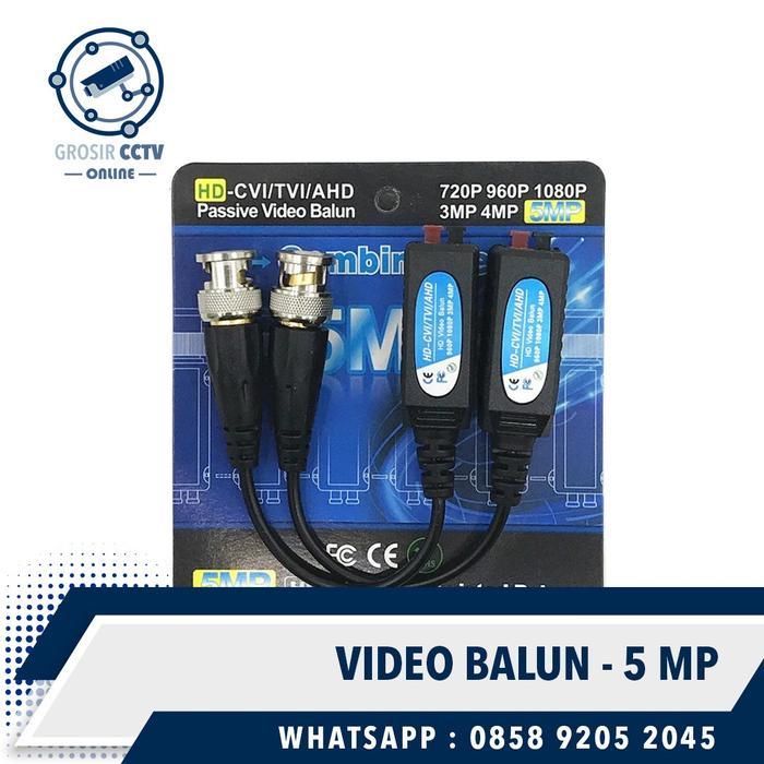 "New" Video Balun 5MP / Video Balun Murah