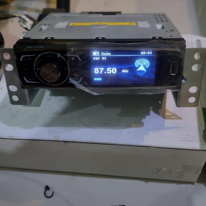 head unit single din isuzu original