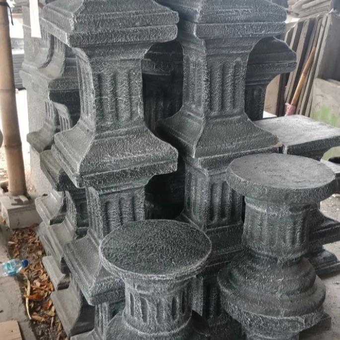 Pilar pot semen tinggi 50 cm