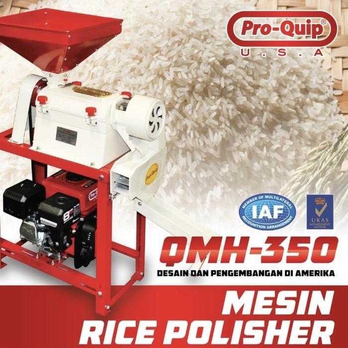 Mesin Giling Padi Pemecah Jagung PROQUIP QMH 350 - Gilingan Padi Pemecah Jagun - Huller Padi