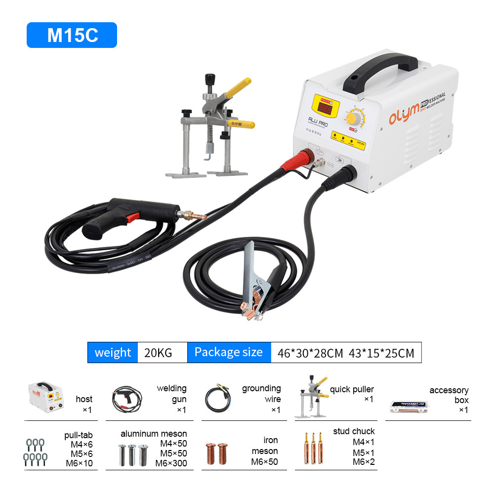 . Induction Dent Puller Car Body Repair Tool Spot Welder Machine Auto Dent Repair Puller -
