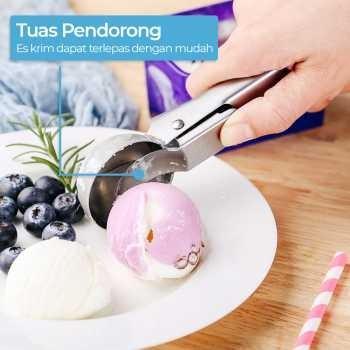 Sendok es krim ice cream scoop stainless steel premium sekop es krim