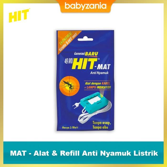 Hit Mat Alat & Refill Anti Nyamuk Listrik / Obat Nyamuk Elektrik