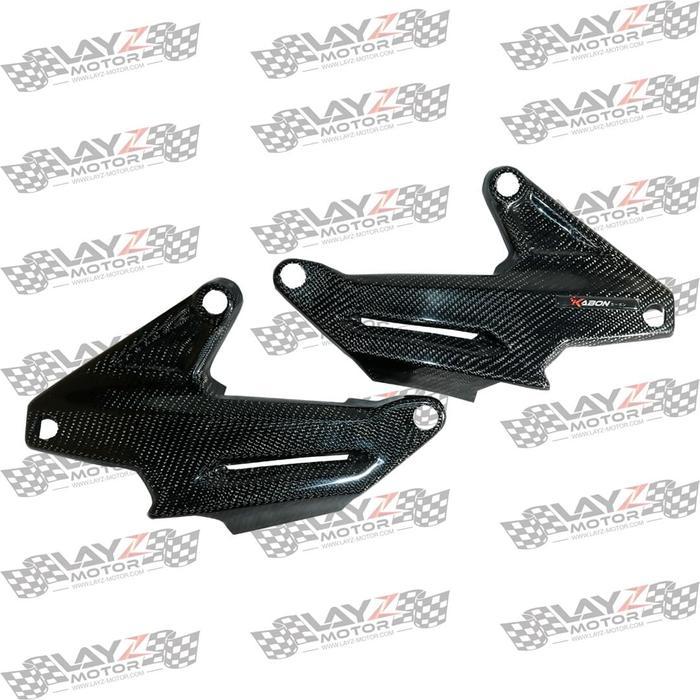 Kabon Cover Footstep Carbon - Honda Adv 150