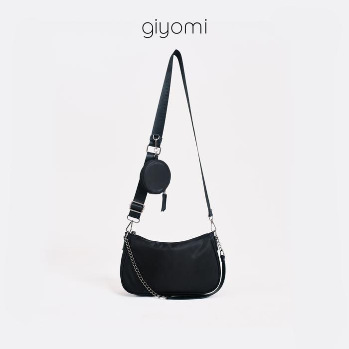 GIYOMI ID - Haver Bag / Tas Slempang / Tas Bahan Canvas Selempang Slingbag Wanita