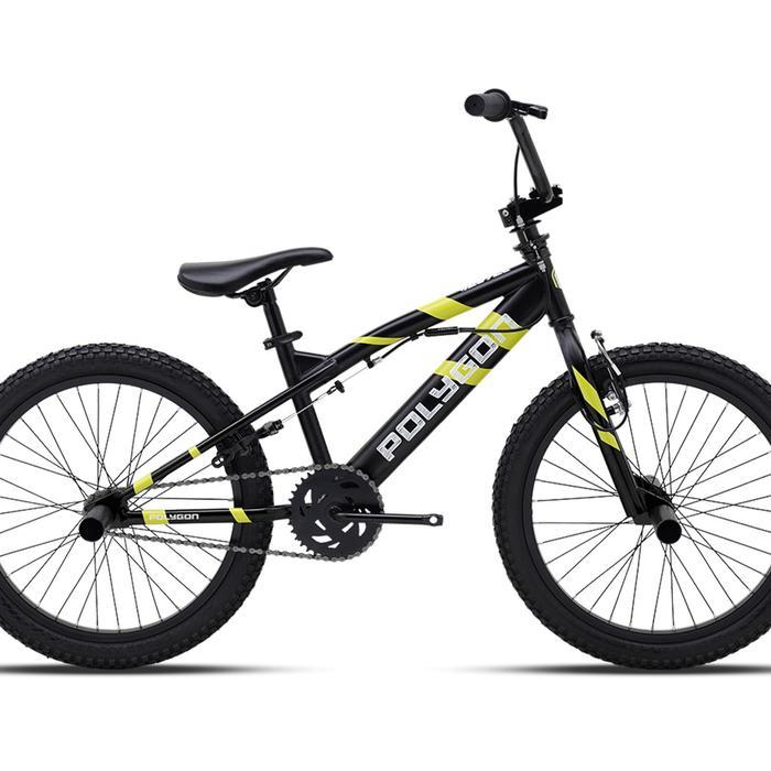 Sepeda BMX Anak 20 Polygon Hustle Rotor - Hitam
