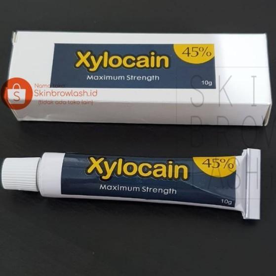XYLOCAIN 45 - ANESTESI CREAM - SULAM ALIS BIBIR DAN EYELINER -