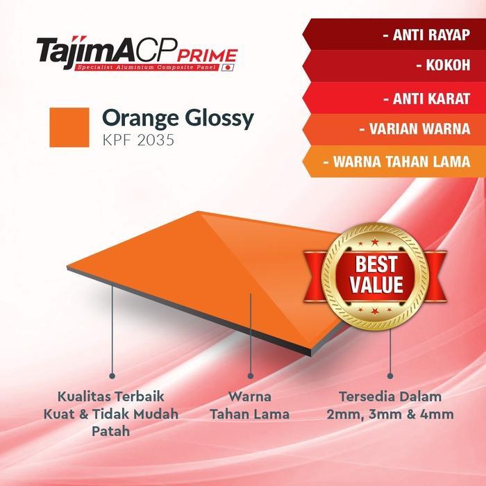 Acp Tajima 3Mm Pe - Orange Glossy