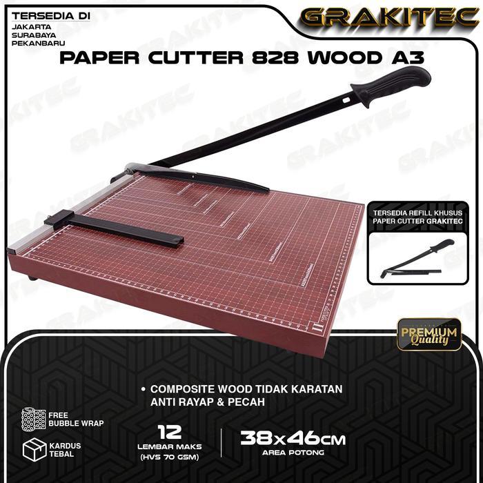 Grakitec Paper Cutter A3 ( Alat Potong Kertas ) Pemotong Kertas Alat Potong /Mesin Pemotong Kertas