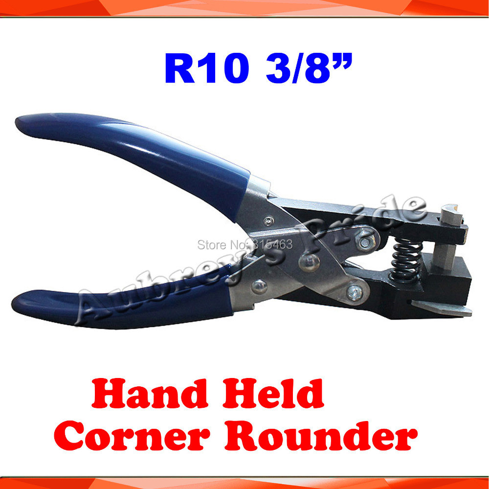 Brand New R10 3/8" Hand Held ID Business Criedit PVC Paper Card Corner Rounder Punch Cutter Pliers