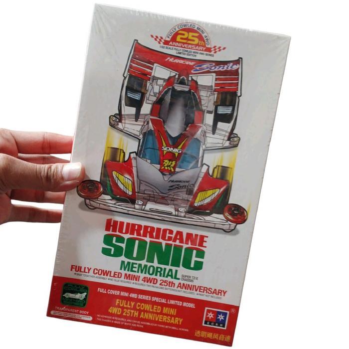 TAMIYA DAXING HURRICANE SONIC MEMORIAL TRANSPARENT BODY [ SUPER TZ-X CHASSIS ]