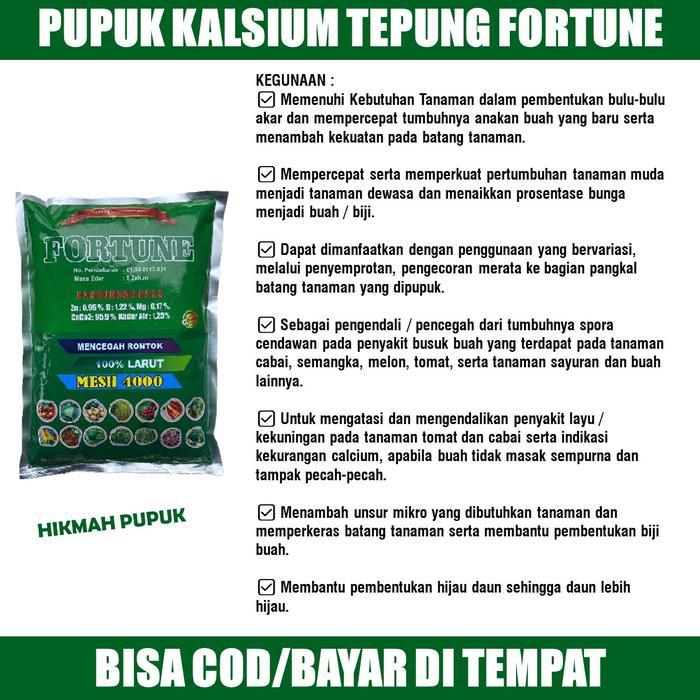 Pupuk Majemuk Cair Organik Cabe PUPUK KALSIUM Tepung CABE TERBAIK FORTUNE - Pupuk Cabe Rawit