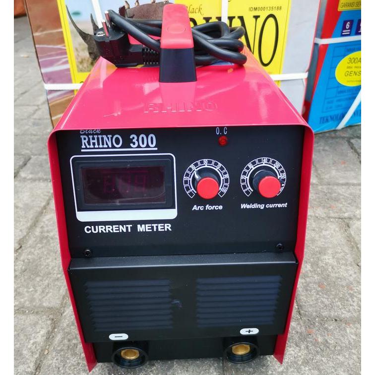 Mesin Las Inverter 300 A Rhino Trafo Las Mma 300