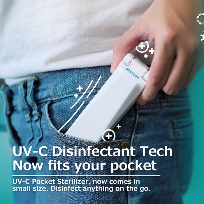 Bestlife UVC Sterilizer Pocket / Lampu UV Portable