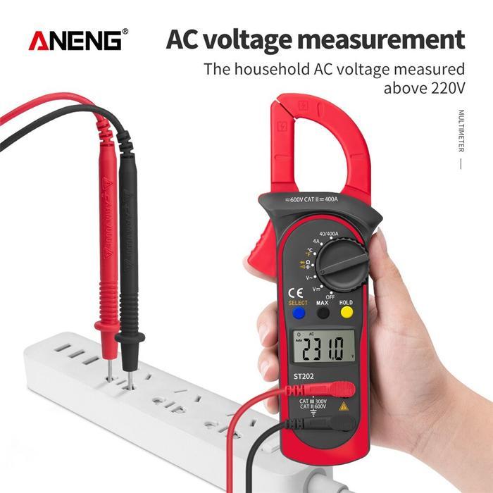 Clamp Multi Meter Tester Mini Tang Ampere Digital