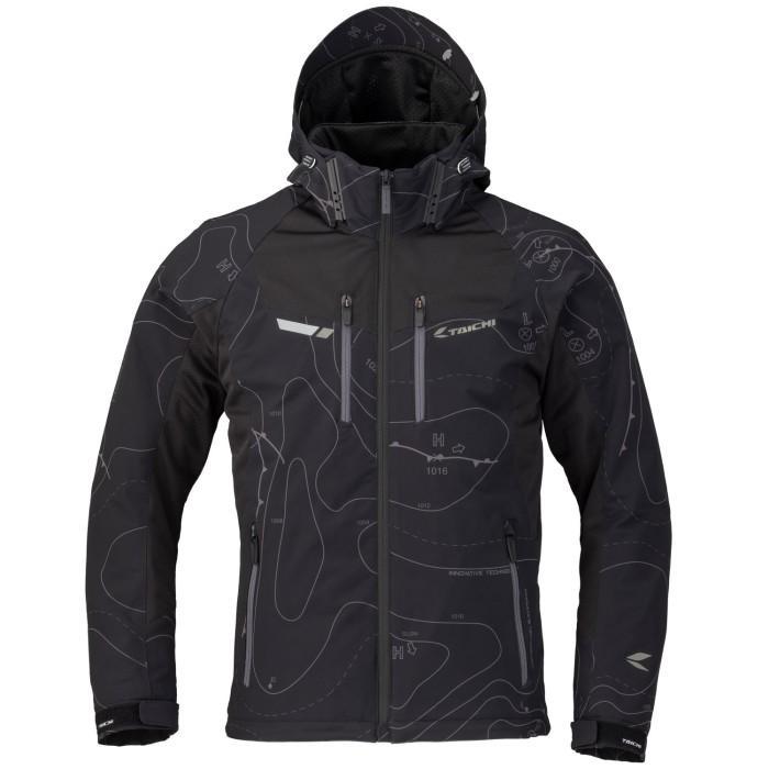 TAICHI JACKET RSJ-328 AIR PARKA HPA BLACK JACKET MOTOR TAICHI