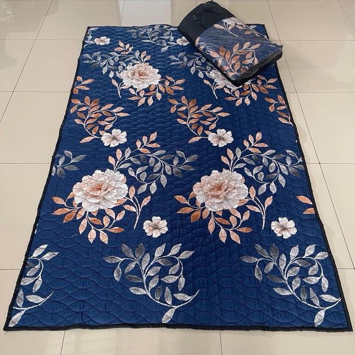 Karpet Quilting Motif Bunga Standar