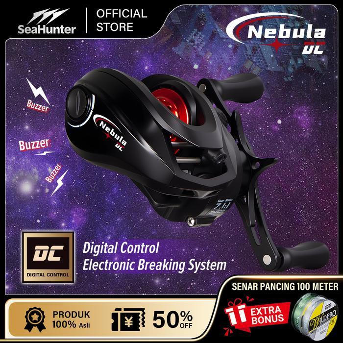 [OFFICIAL] SeaHunter Nebula DC Reel BC Pancing Baitcasting Buzzer Digital Control System dengan
